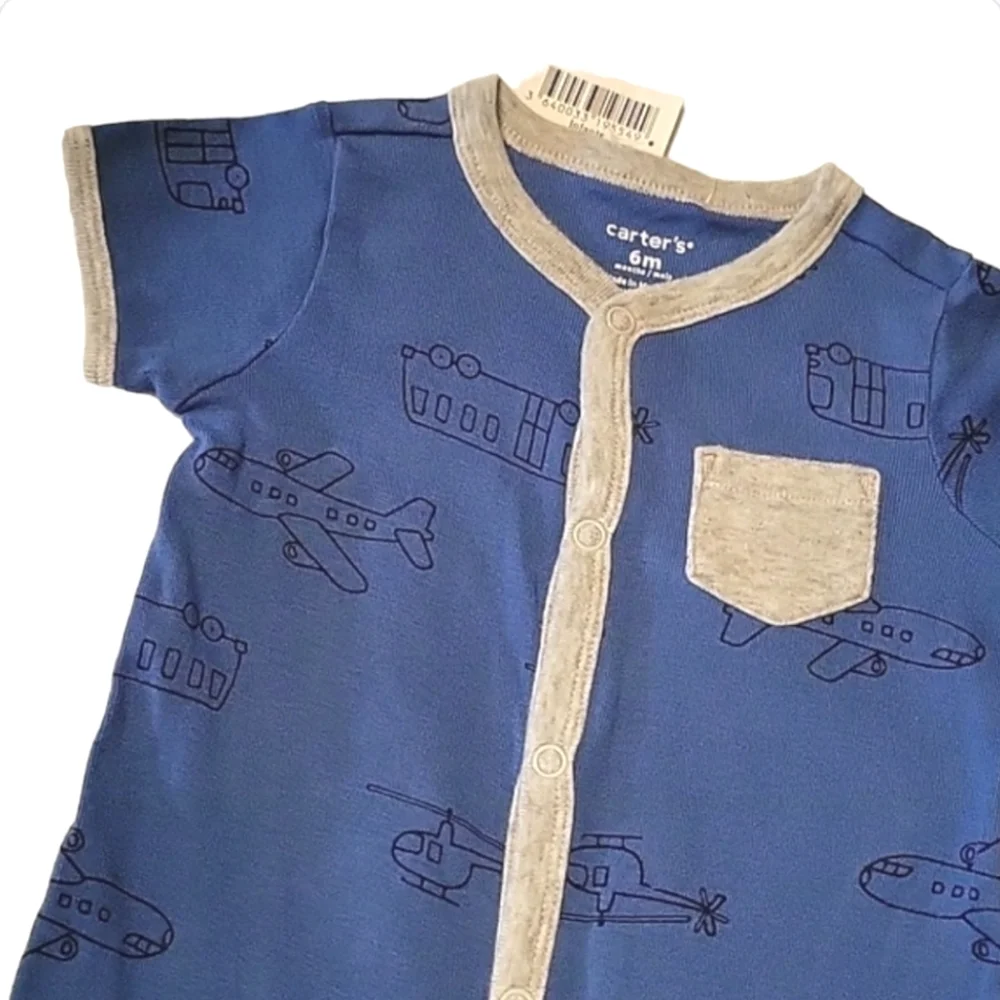 Ralph Lauren & NEW Carter's One-Piece Infant Romper Bundle